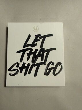 BH Cosmetics Let That Shit Go Eyeshadow Palette - White and Black